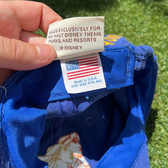 VTG RARE 90’s Disney’s Pocahontus Blue Cap - Picture 6 of 6